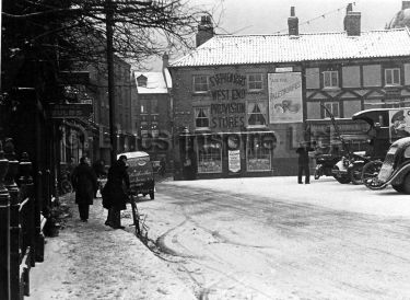 Bull Ring with snow