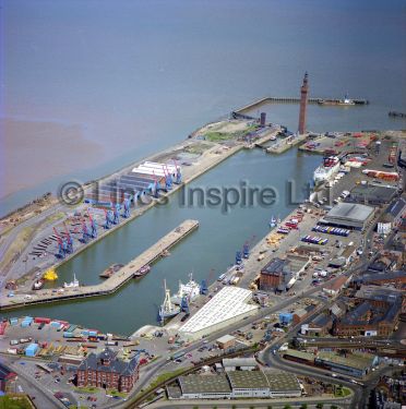 Royal Dock Aerial View