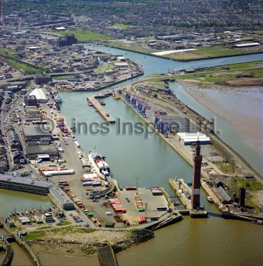 Royal Dock Aerial View