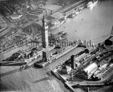 Royal Dock Aerial View