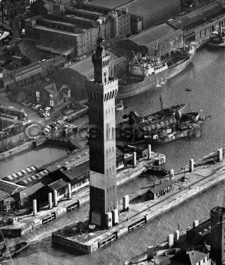 Dock Tower Aerial View