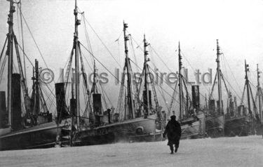 North Wall Trawlers in Winter