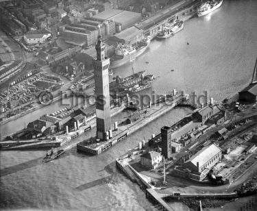 Royal Dock Aerial View