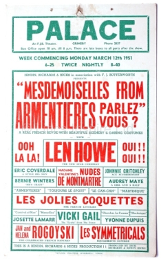Palace Theatre - French Revue
