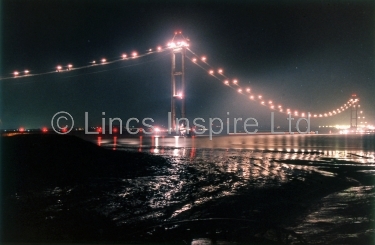 Humber Bridge at Night