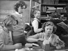 Thrunscoe Girls School Library 1952