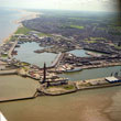 Docks Aerial View