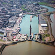 Aerial View Royal Dock