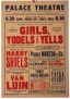 Palace Theatre - Girls, Yodels and Yells